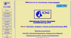 Desktop Screenshot of icho-nrw.de
